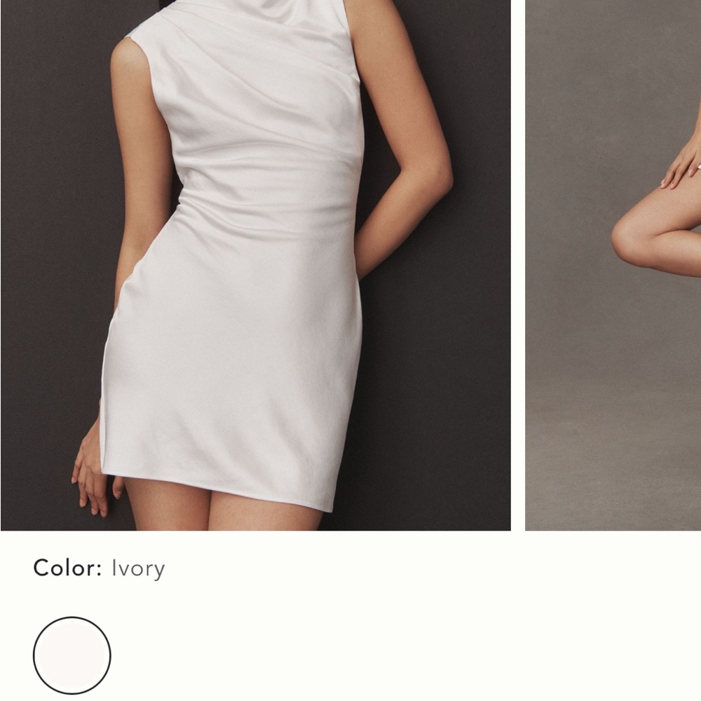 Significant Other Annabel Ivory Mini Dress